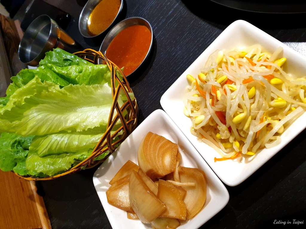 Annyeong Korean BBQ side dishes 2