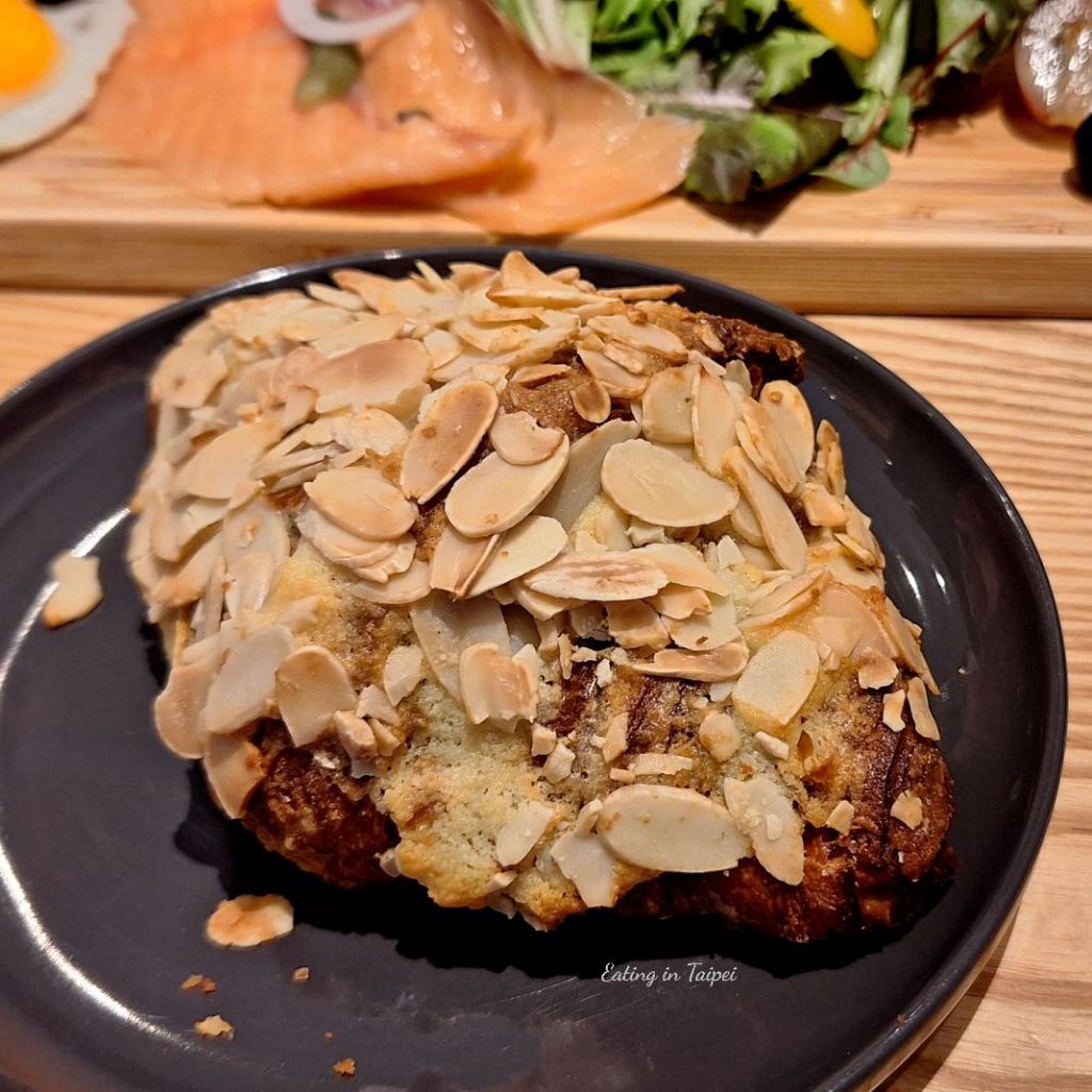 Antipodean almond croissant