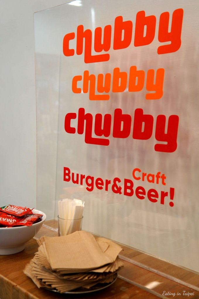 Chubby Burger sign