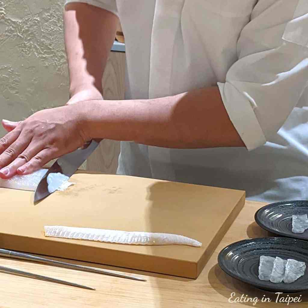 Omakase really showcases the amazing work of the chef