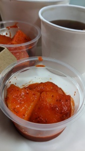 taipei restaurant hongimbap pickled radish 1