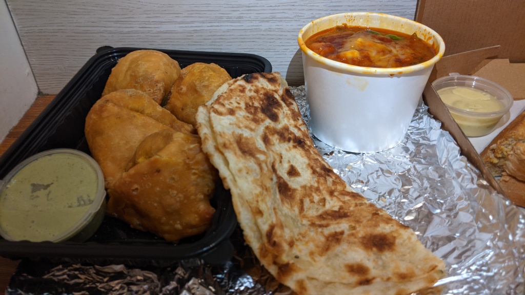 taipei restaurant the three idiots set samosa 2