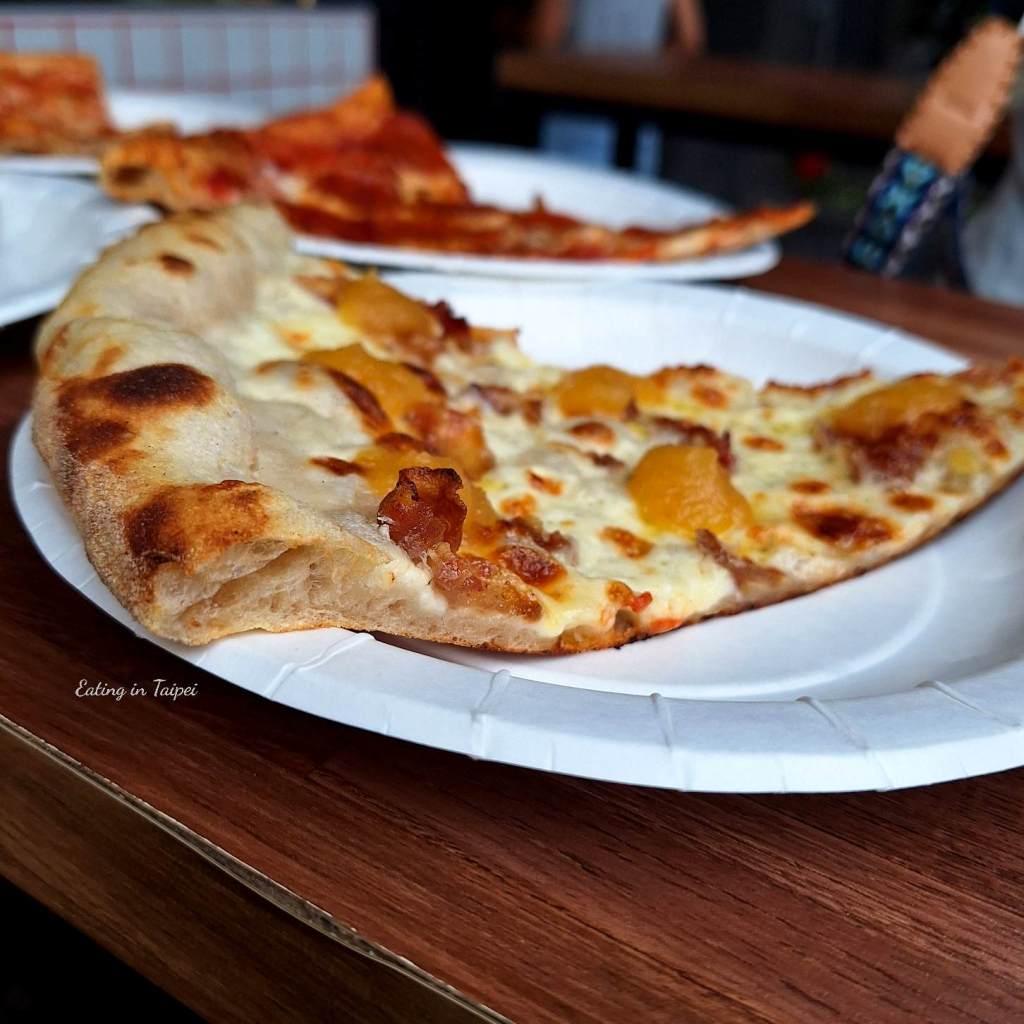 The Slice Shop guanciale pineapple crust